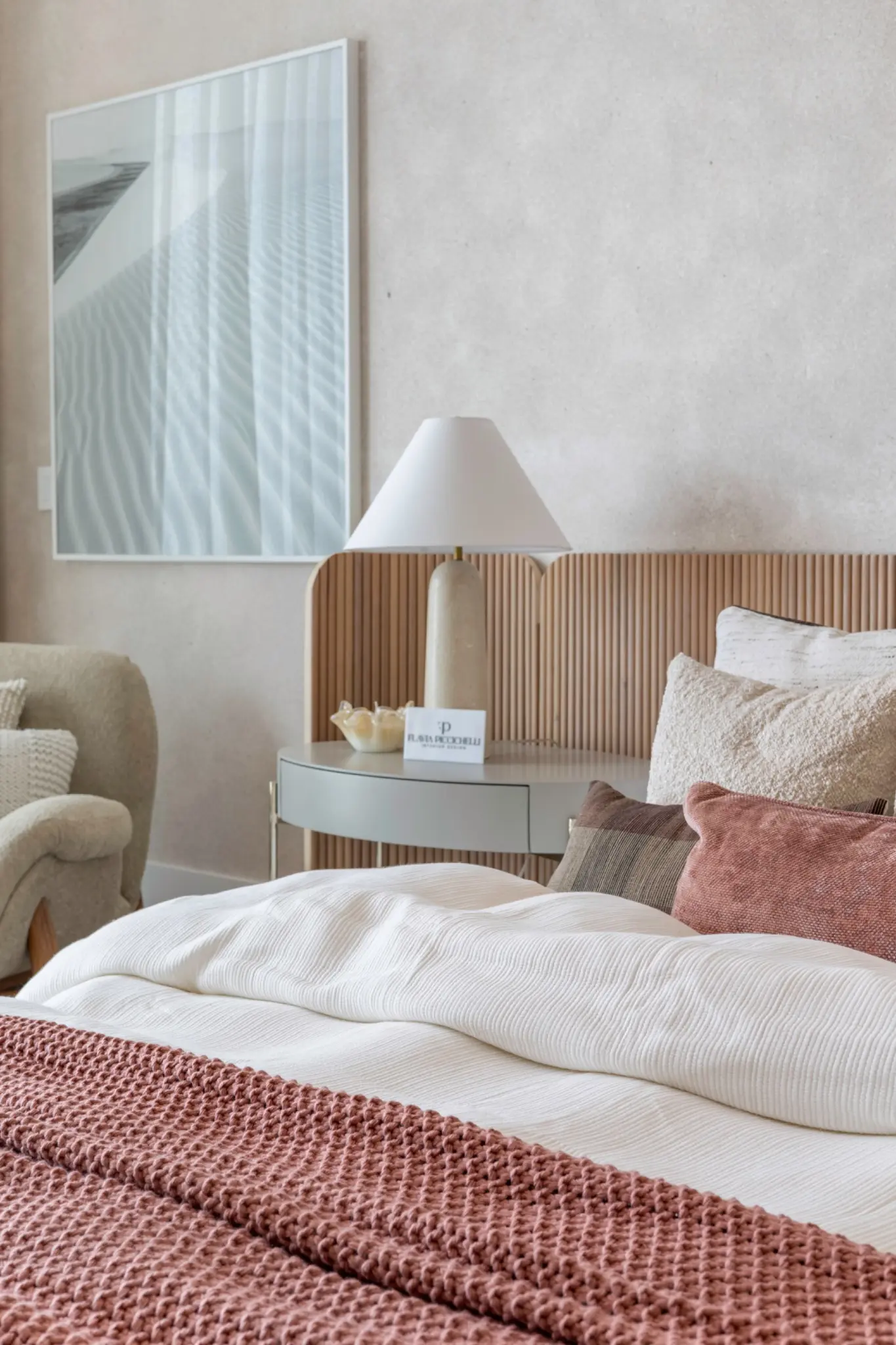 Fotografia de interiores da casa modelo de Flavia Piccichelli em Bella Collina