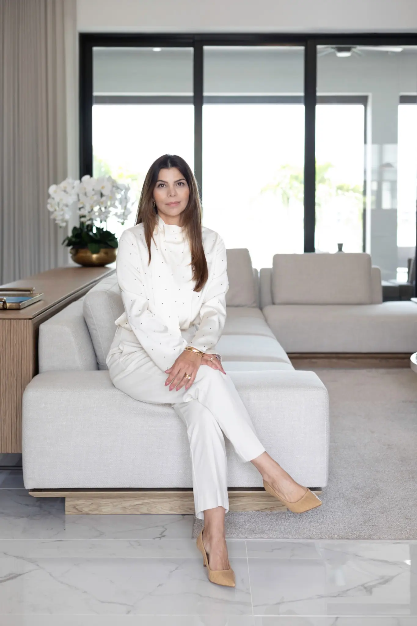 Fotografia de interiores da casa modelo de Flavia Piccichelli em Bella Collina