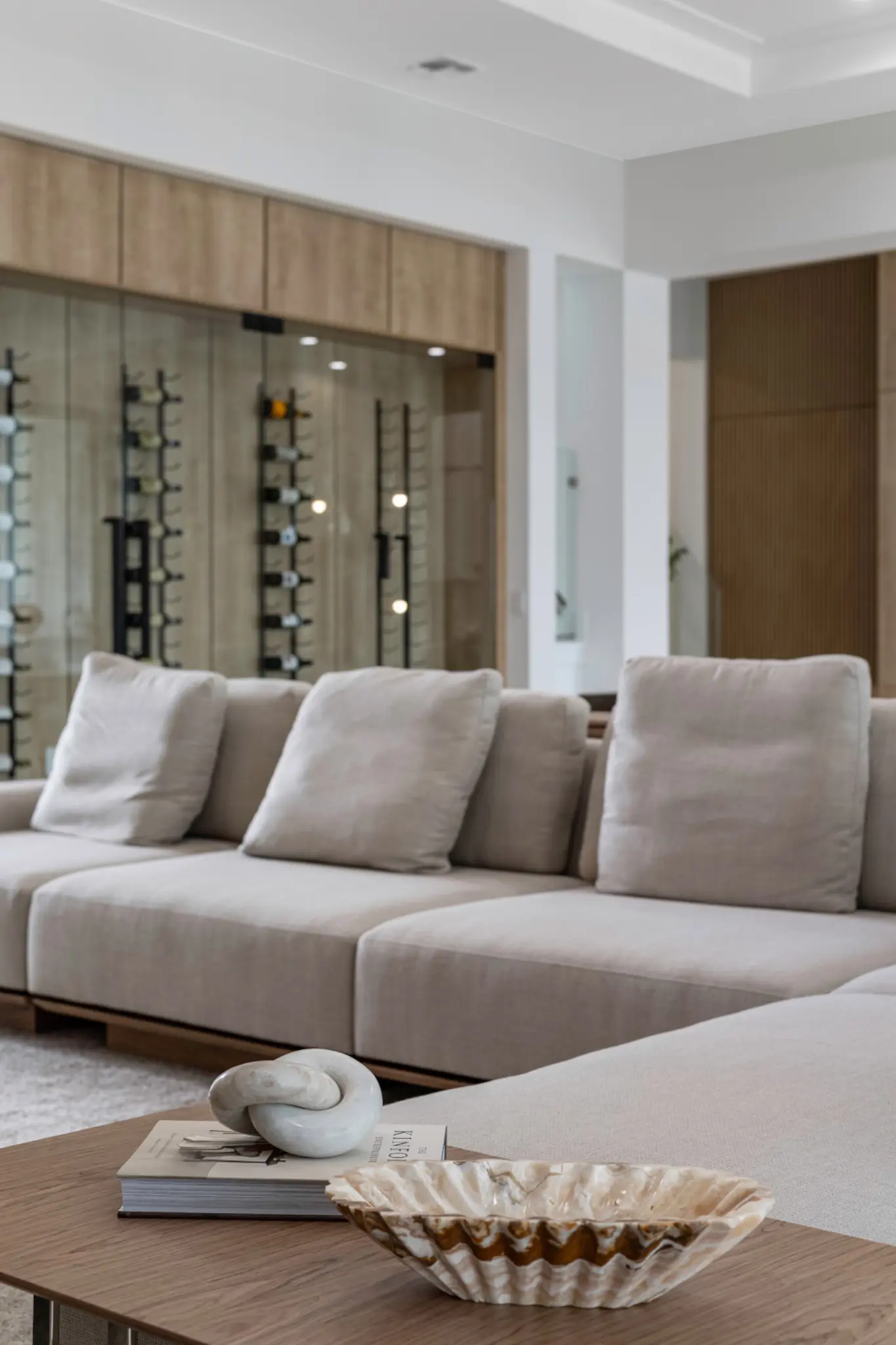 Fotografia de interiores da casa modelo de Flavia Piccichelli em Bella Collina
