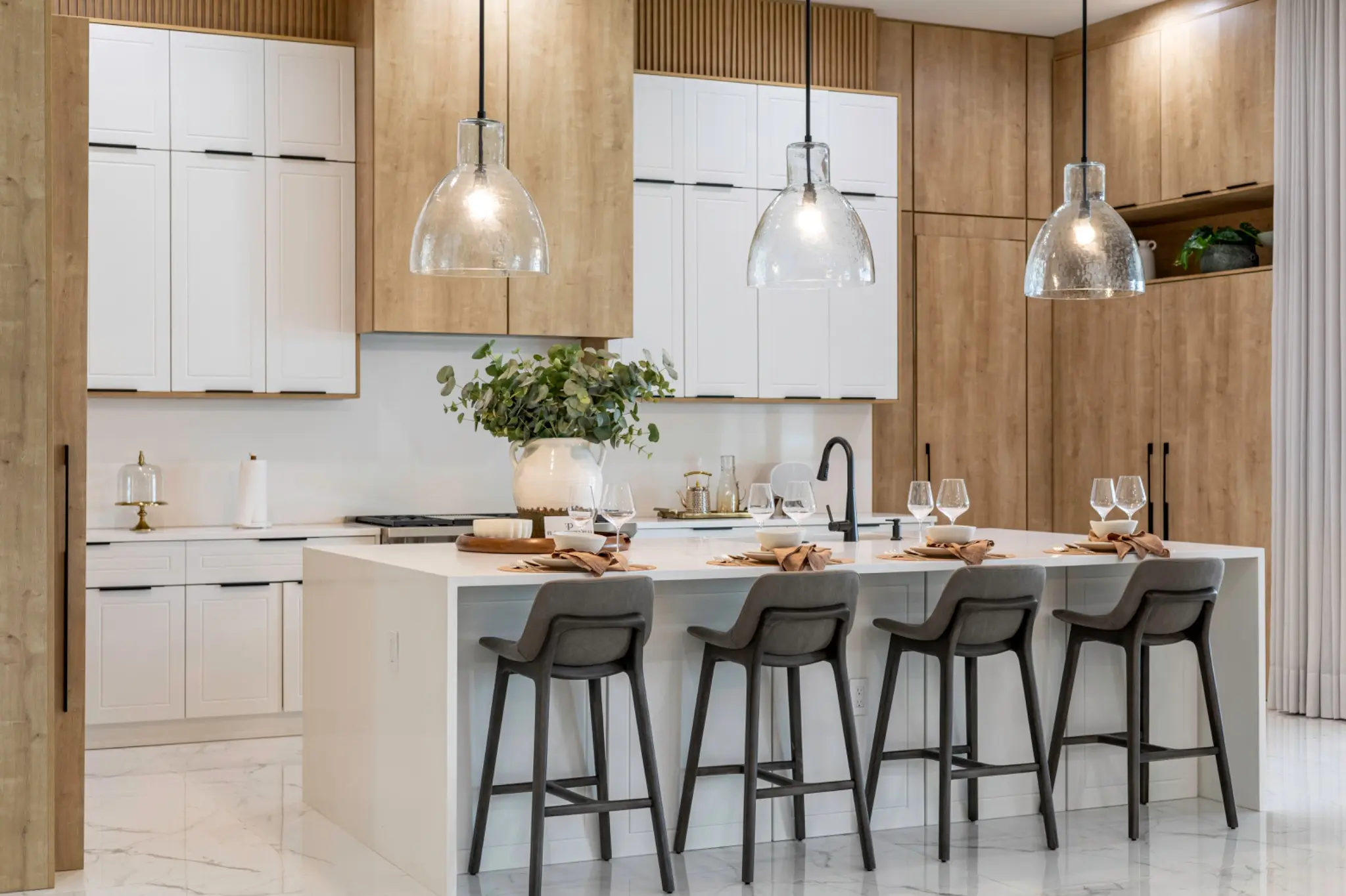 Fotografia de interiores da casa modelo de Flavia Piccichelli em Bella Collina