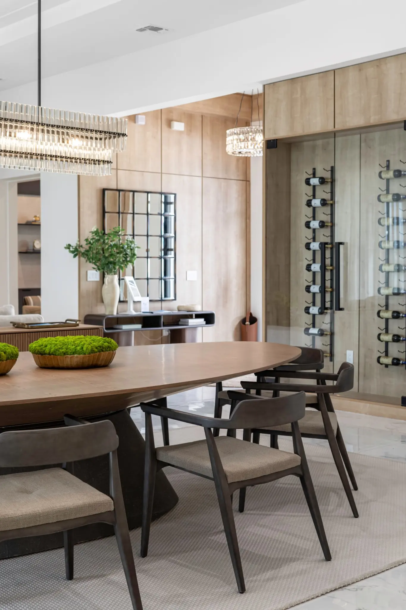 Fotografia de interiores da casa modelo de Flavia Piccichelli em Bella Collina