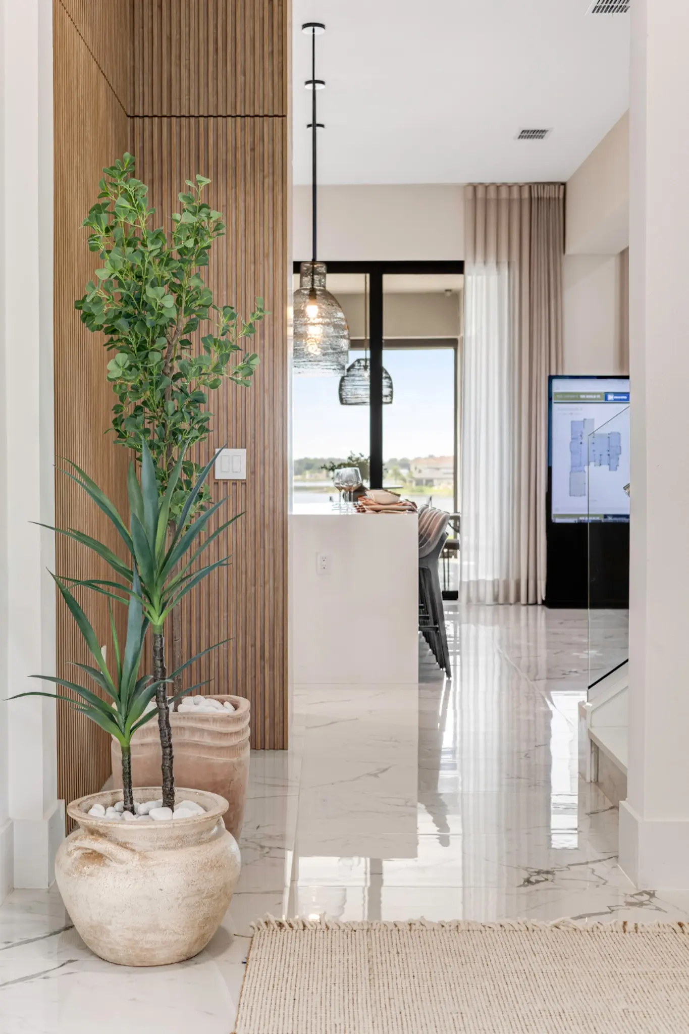 Fotografia de interiores da casa modelo de Flavia Piccichelli em Bella Collina