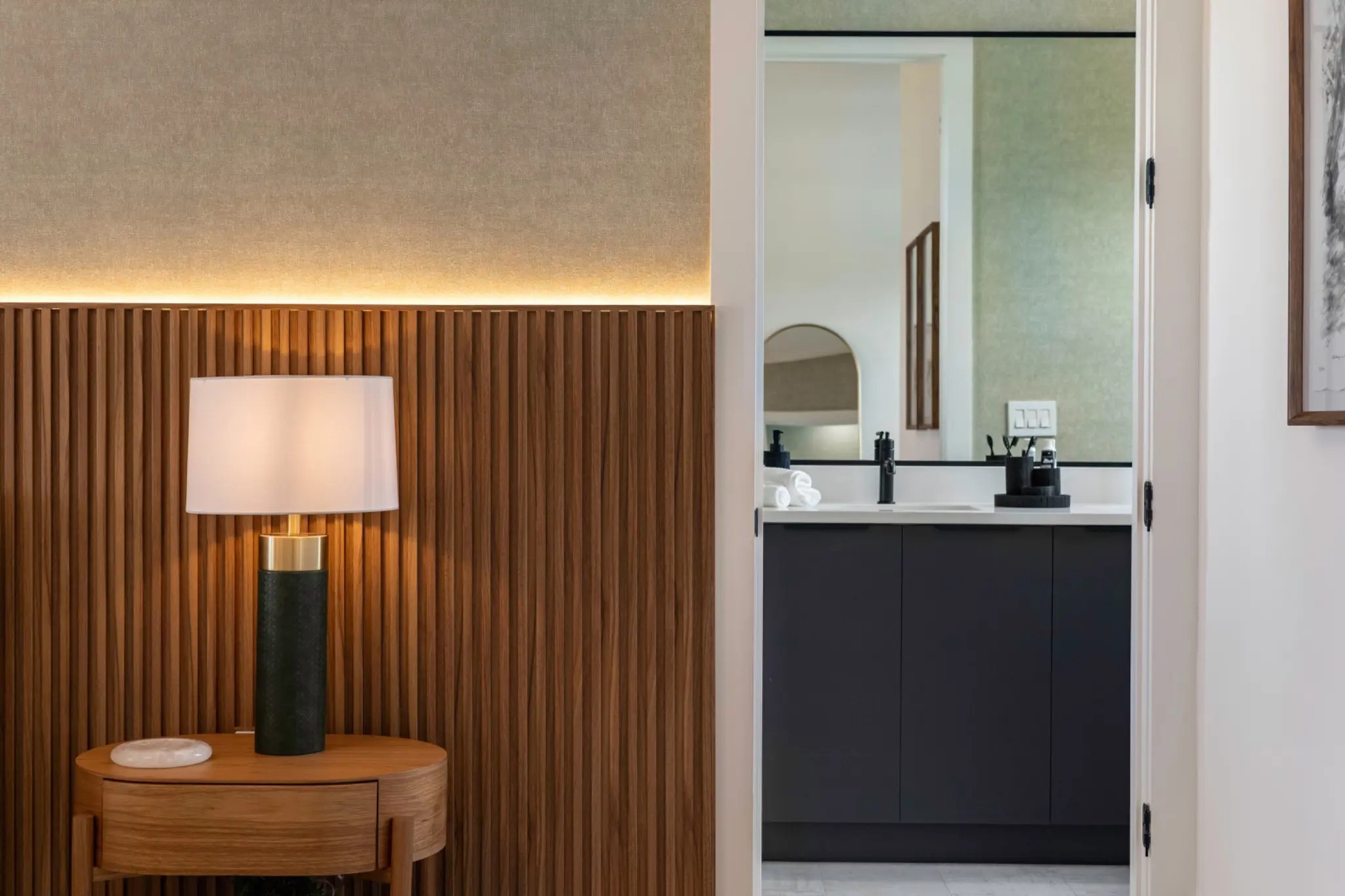 Fotografia de interiores da casa modelo de Flavia Piccichelli em Bella Collina