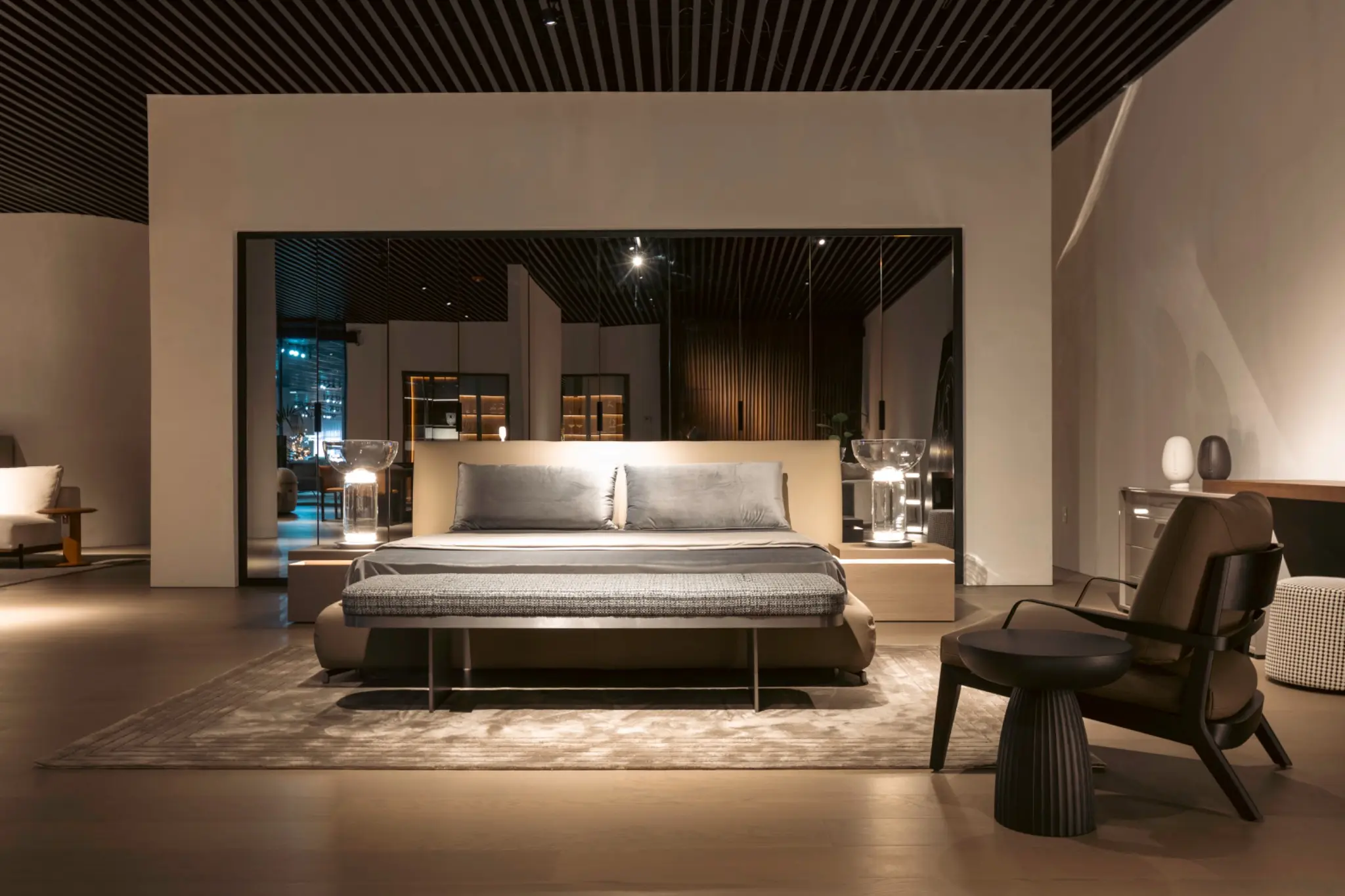 Fotografia comercial do showroom da Casa Furniture em Orlando
