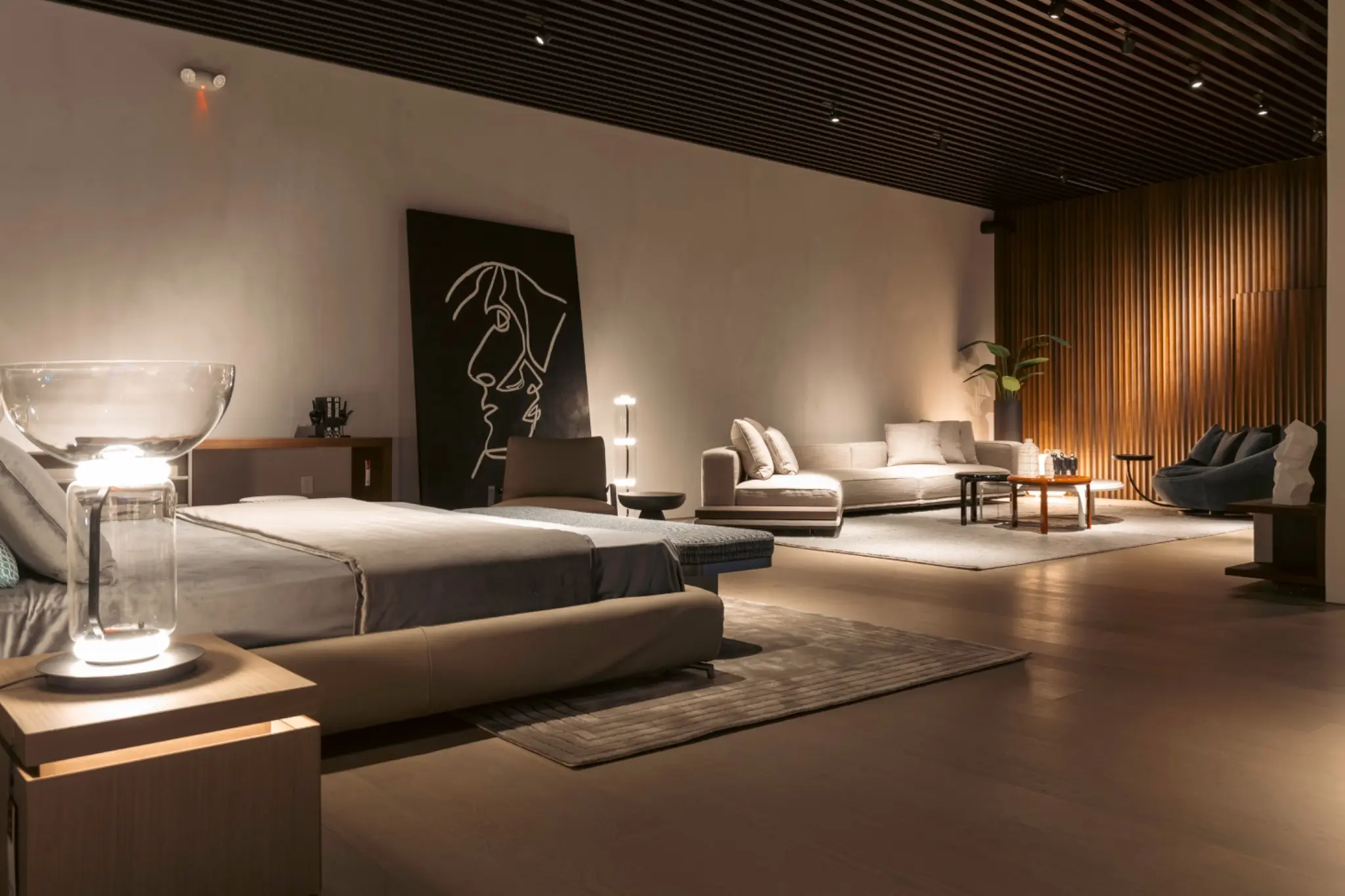 Fotografia comercial do showroom da Casa Furniture em Orlando