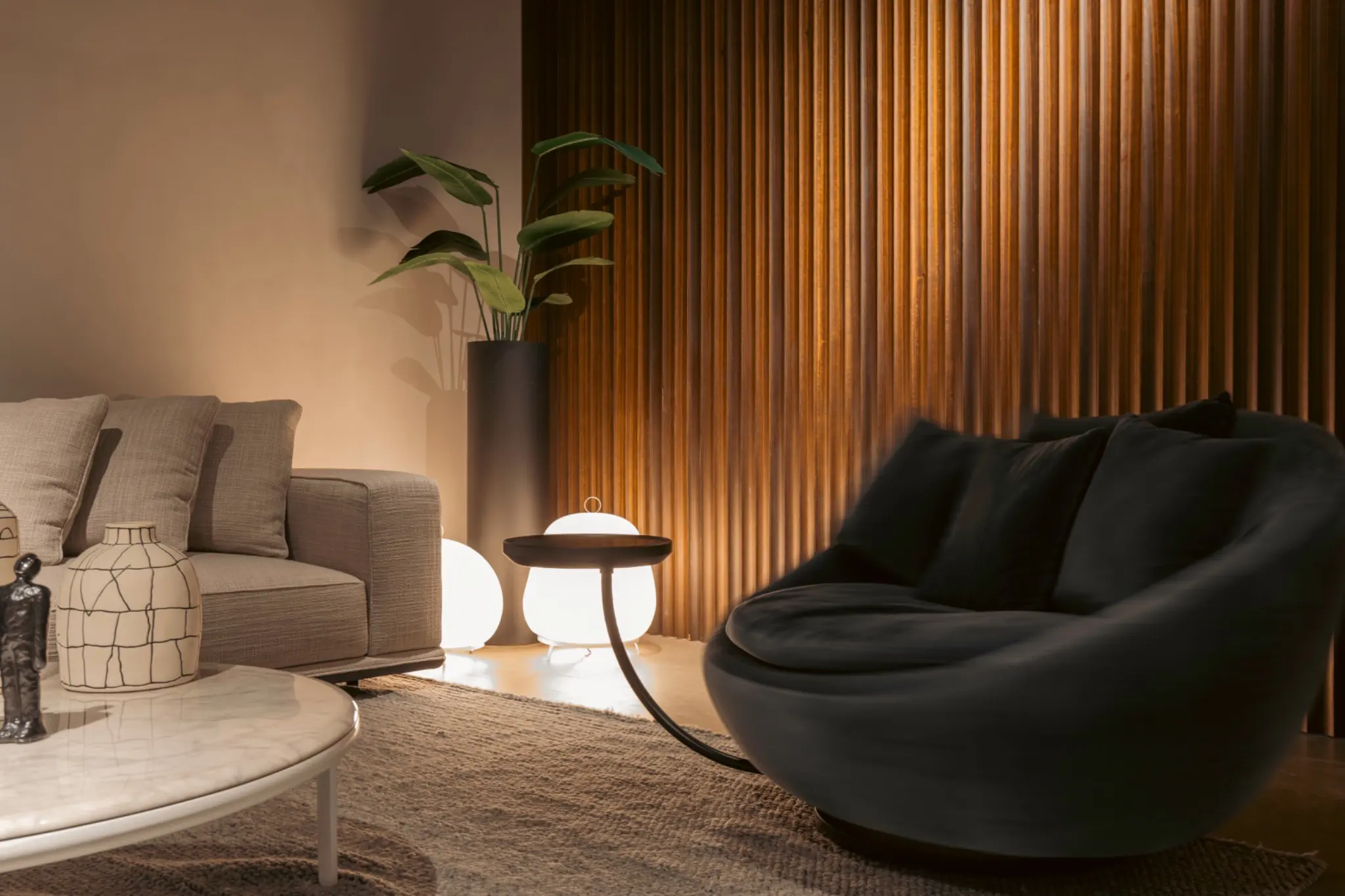 Fotografia comercial do showroom da Casa Furniture em Orlando