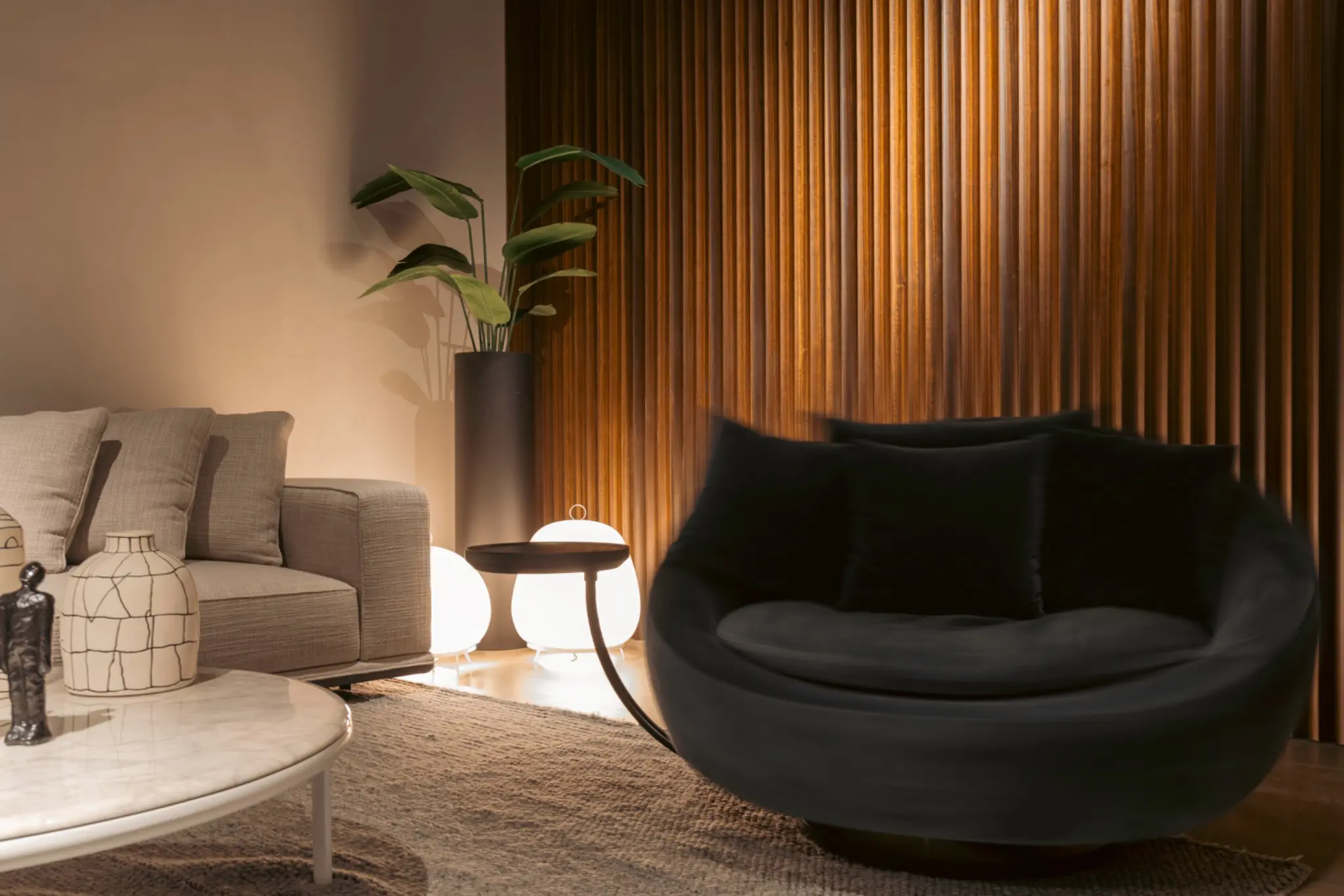Fotografia comercial do showroom da Casa Furniture em Orlando