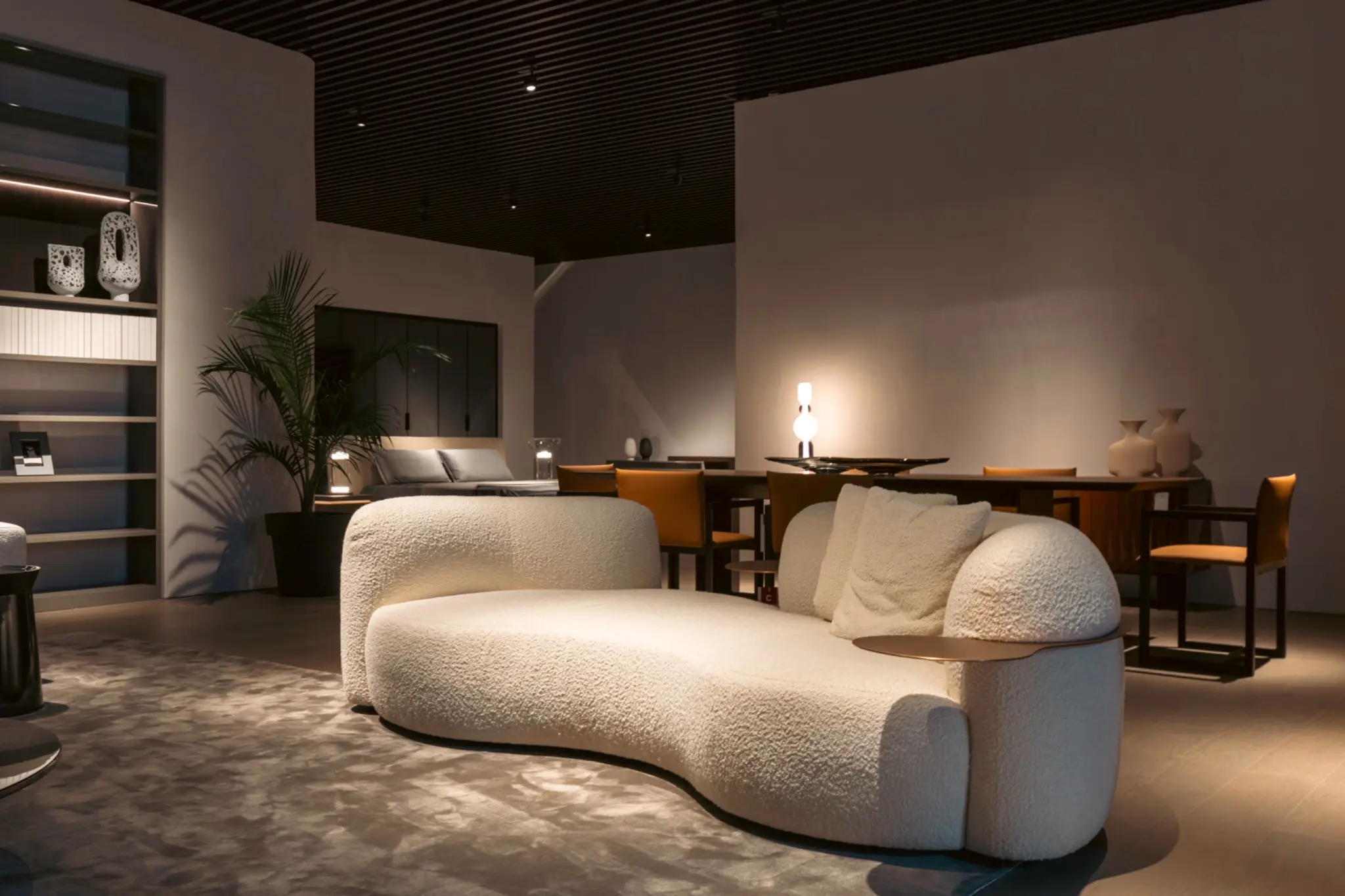 Fotografia comercial do showroom da Casa Furniture em Orlando