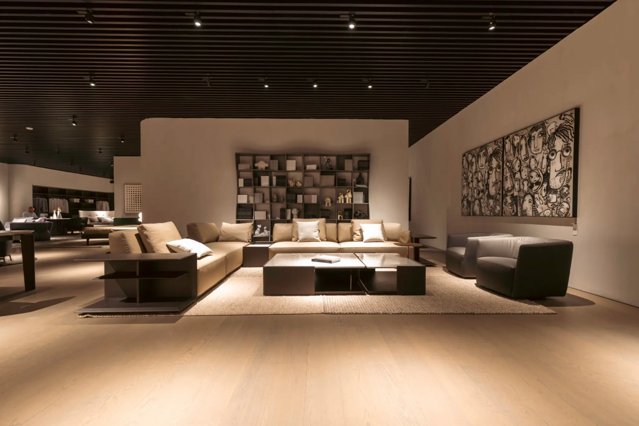 Fotografia comercial do showroom da Casa Furniture em Orlando