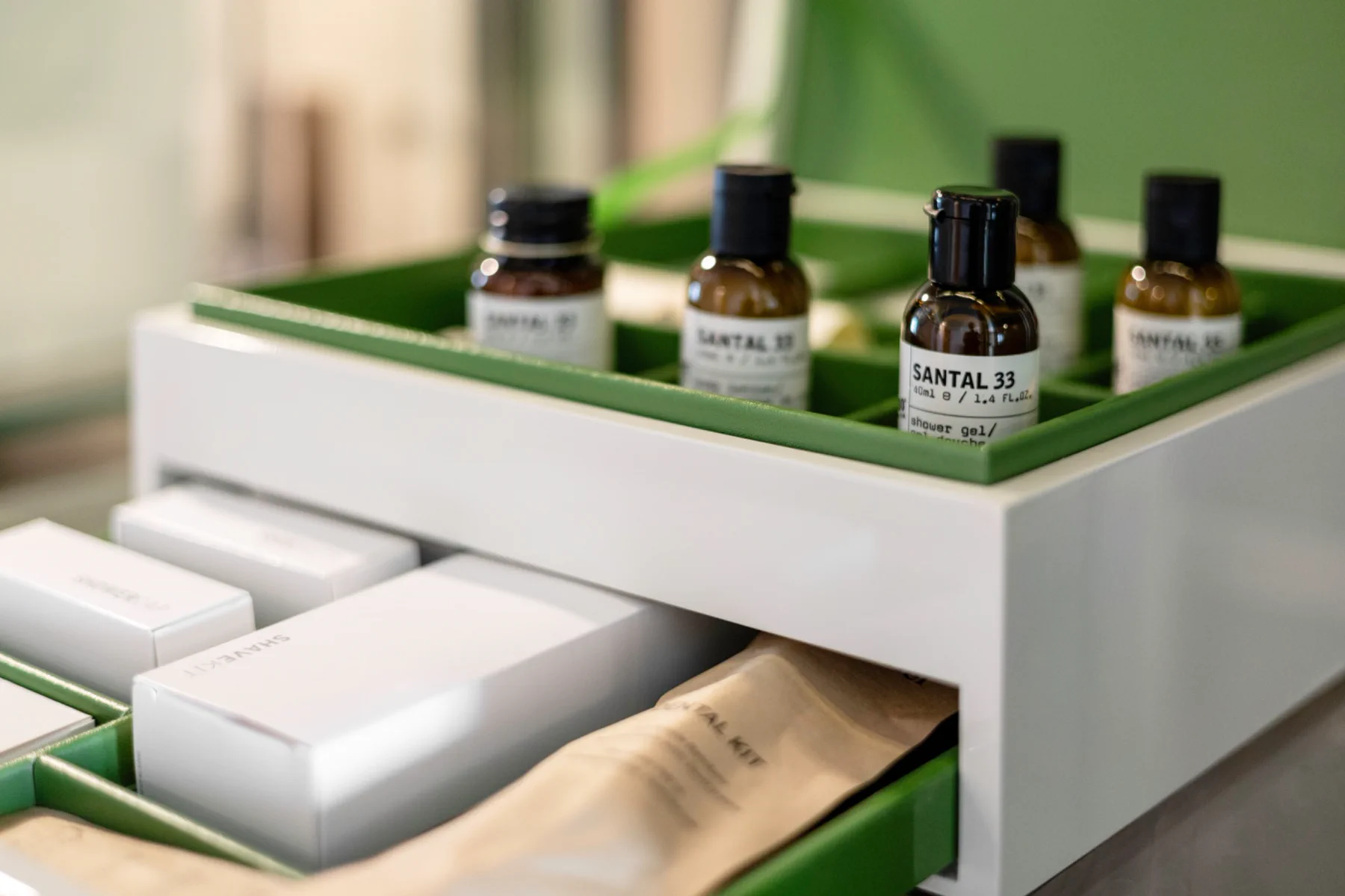 Fotografia comercial de detalhes e experiência de marca do ette hotel em Orlando
