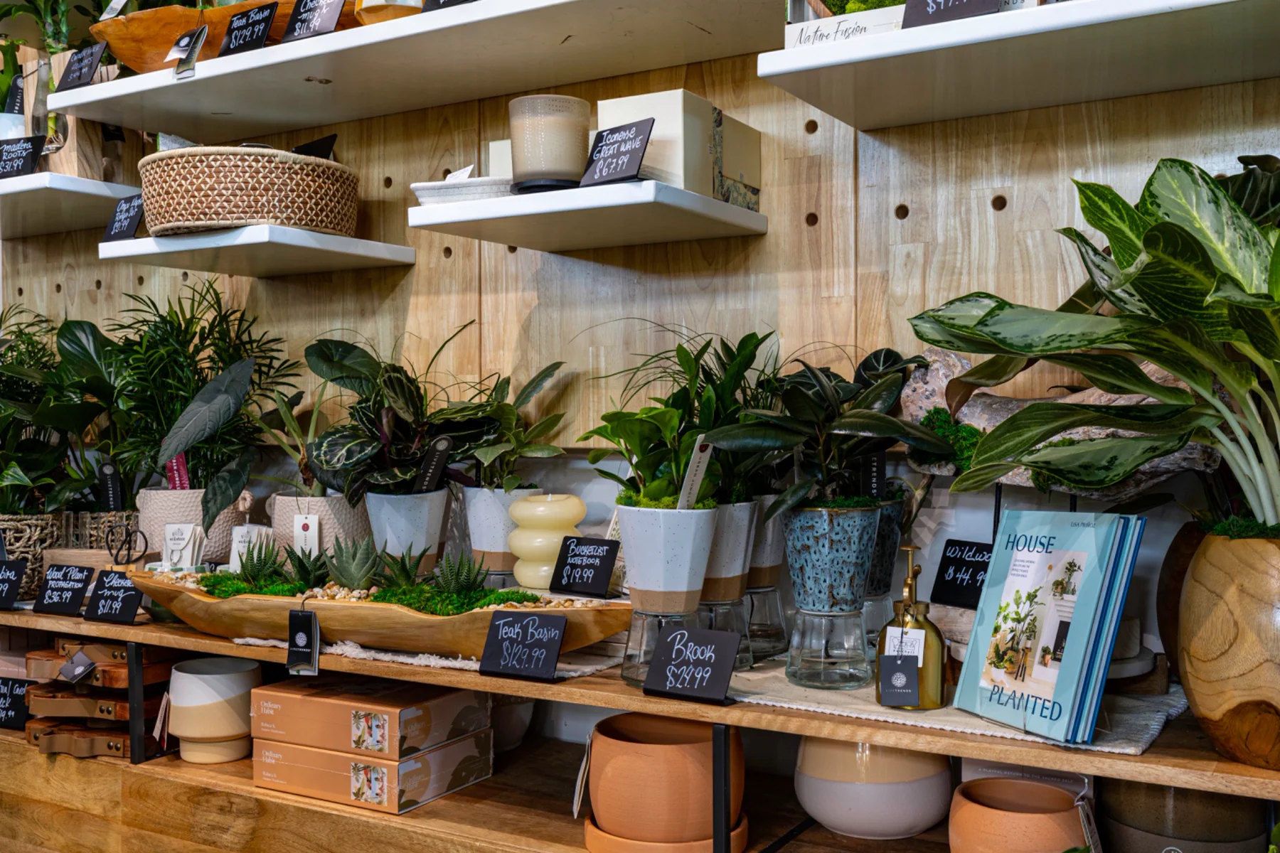 Fotografia de interiores comerciais da LiveTrends Boutique em Winter Garden