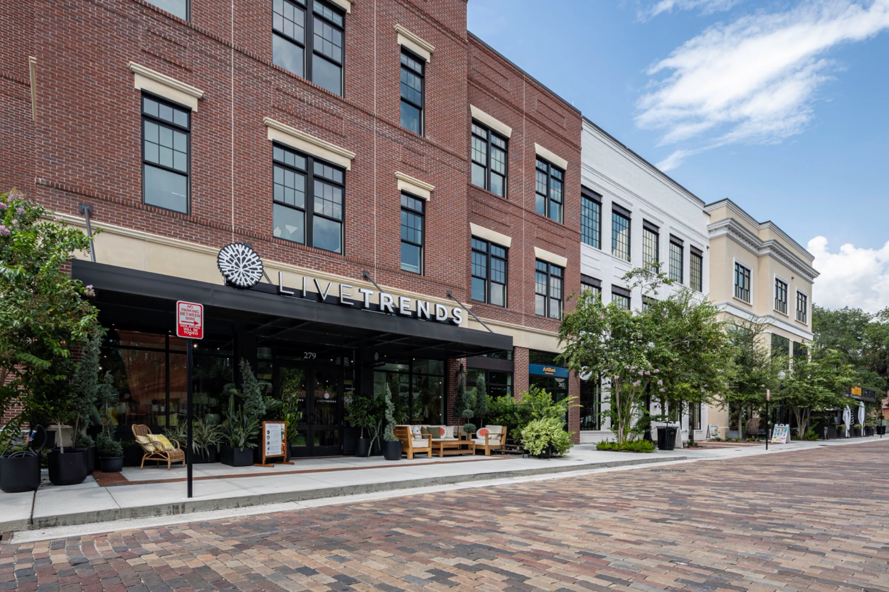 Fachada da LiveTrends Boutique em Winter Garden, na região de Orlando