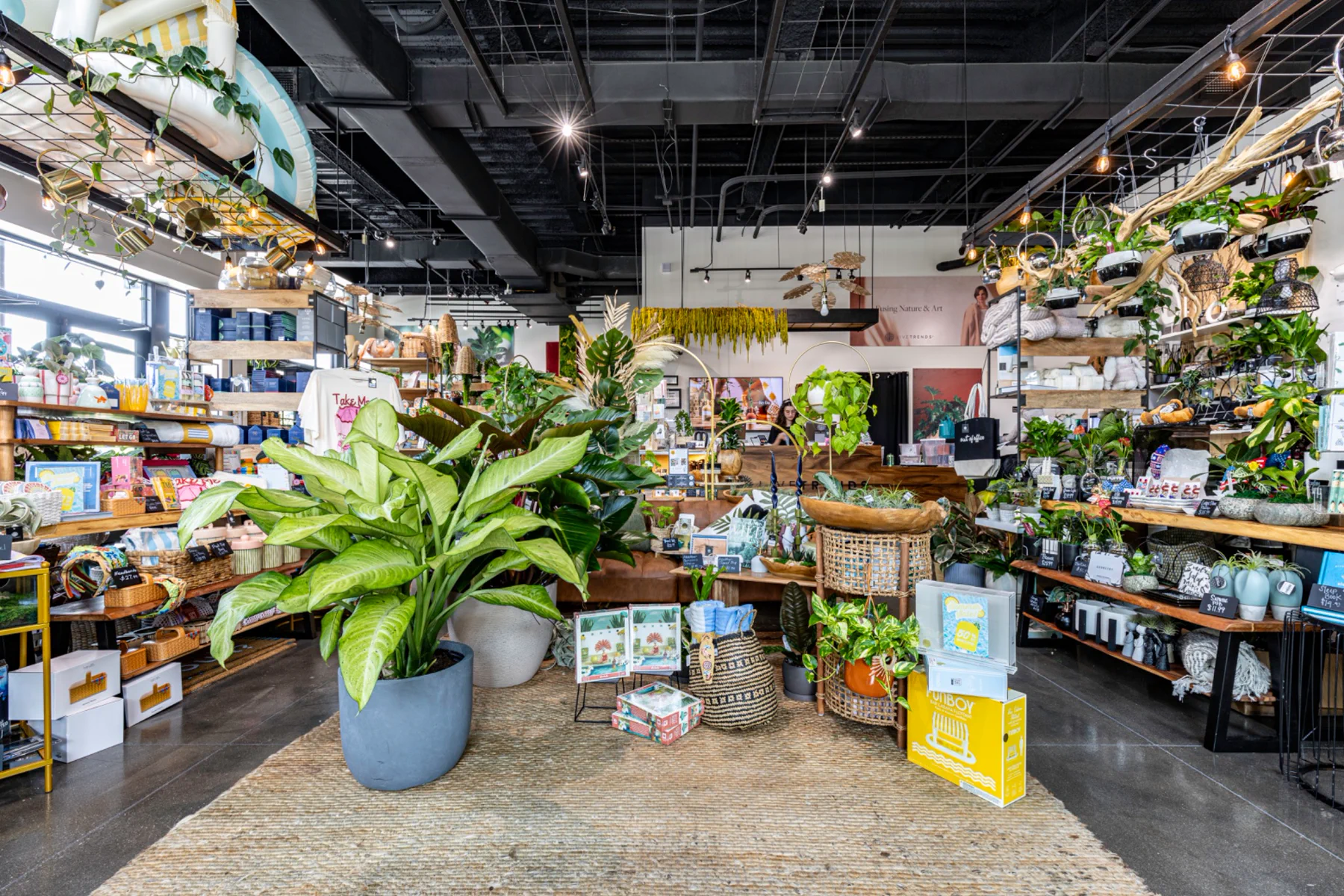 Fotografia de interiores comerciais da LiveTrends Boutique em Winter Garden